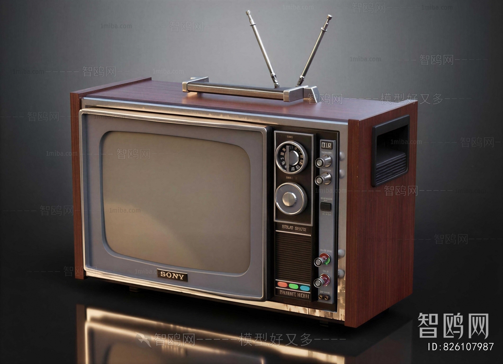 Retro Style TV Set