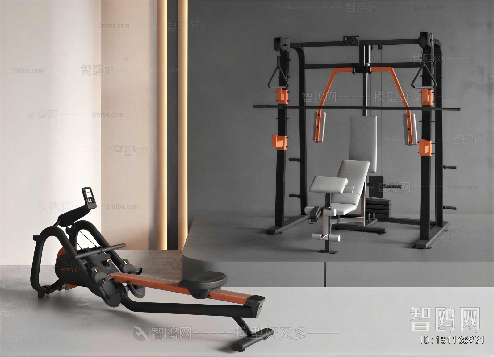 Modern Fitness Equipment