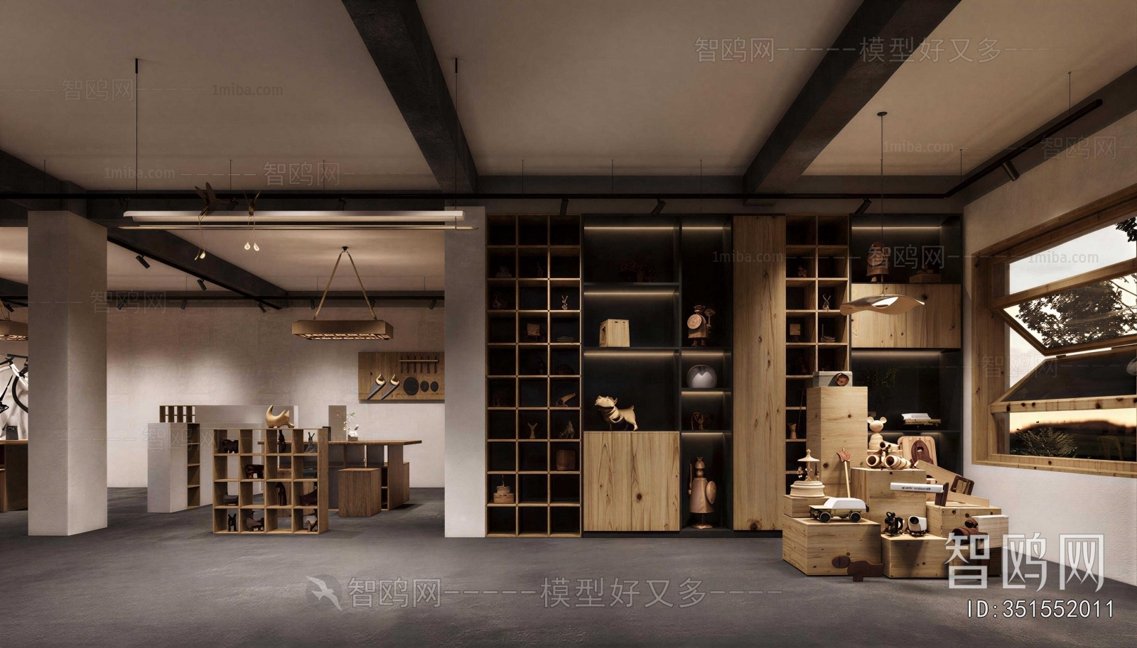 Industrial Style Exhibition Hall