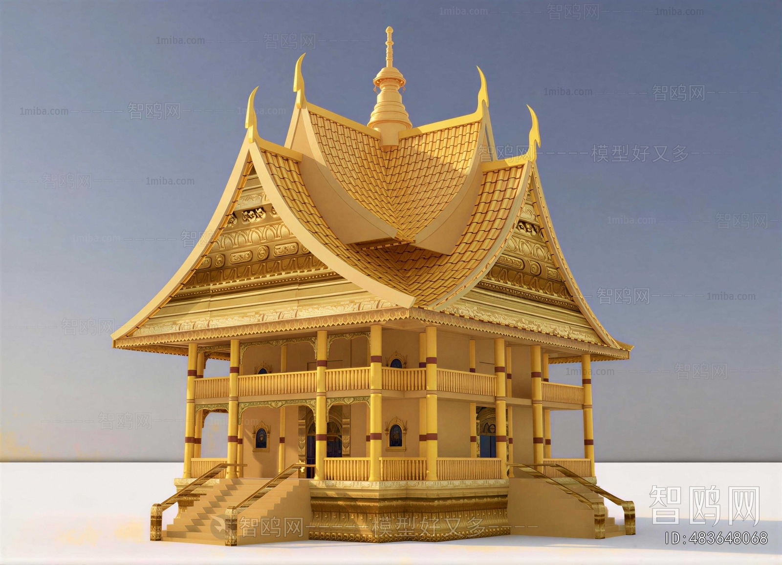 Southeast Asian Style Building Appearance