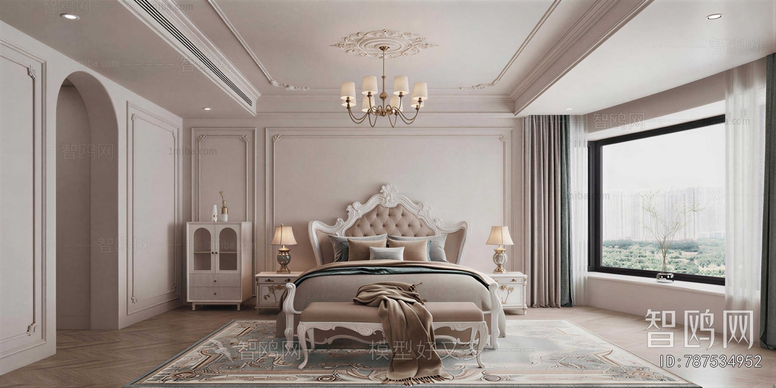 French Style Bedroom