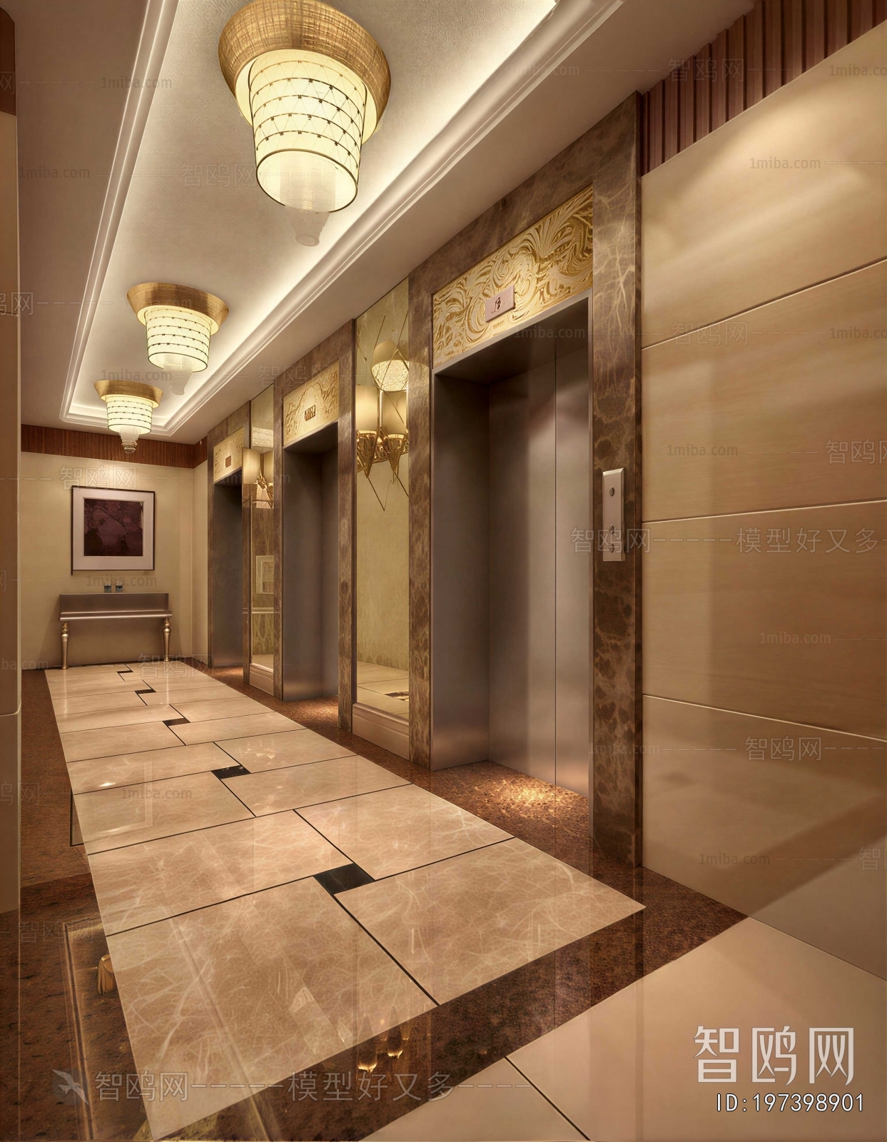 New Classical Style Corridor