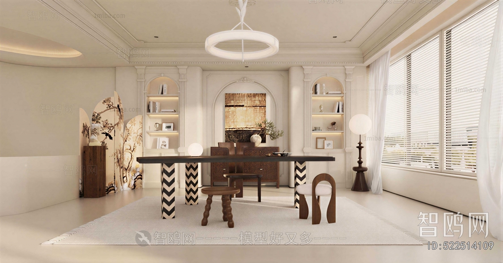 American Style Study Space