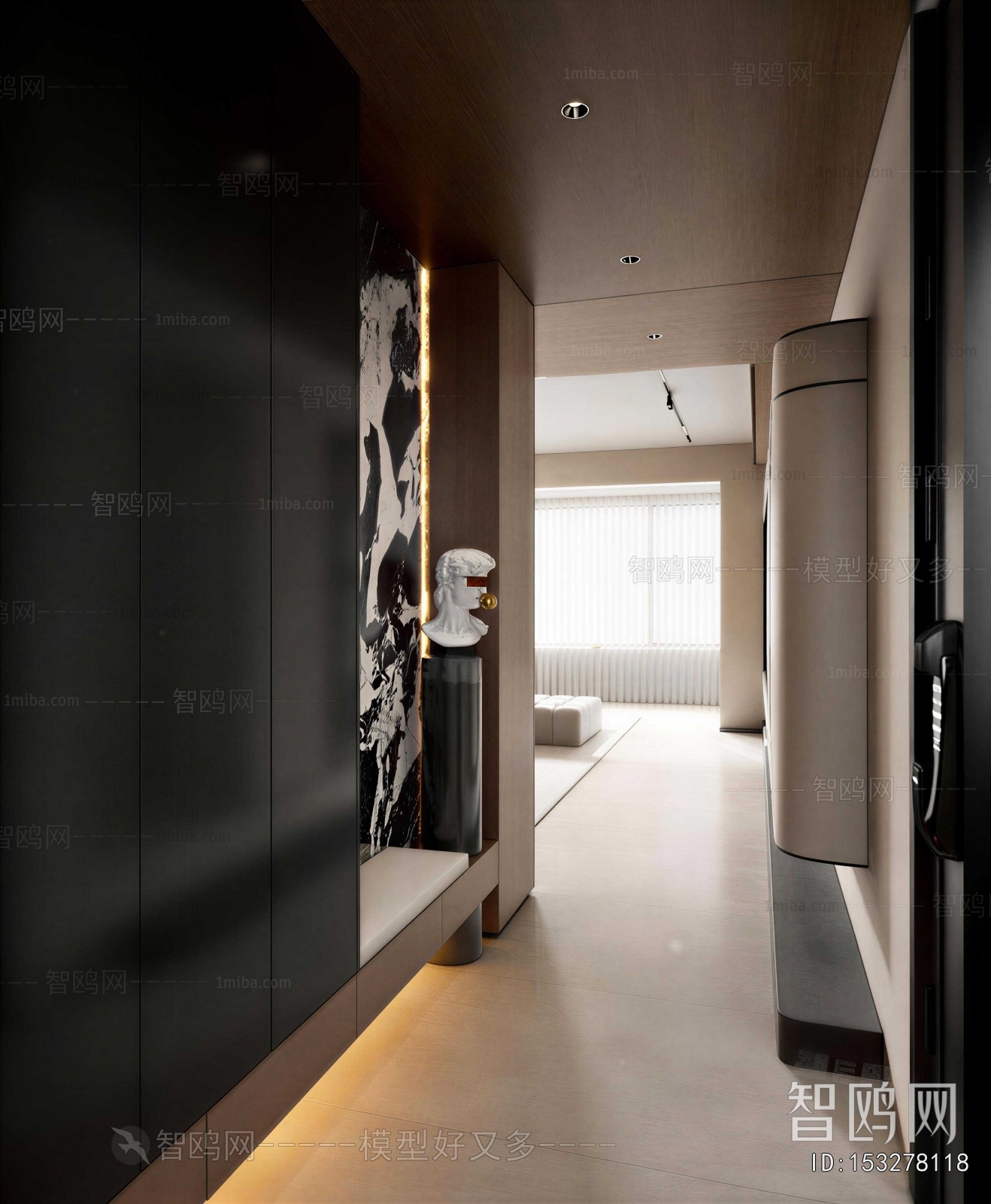 Modern Hallway