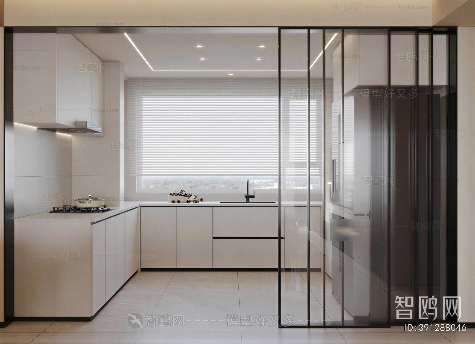 Modern The Kitchen