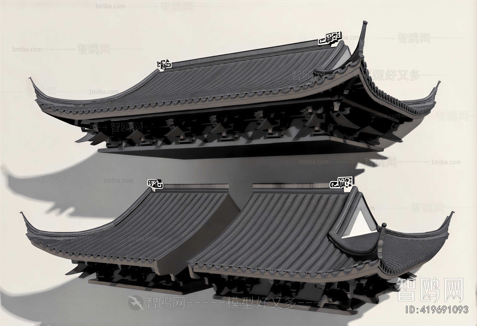 Chinese Style Building Component