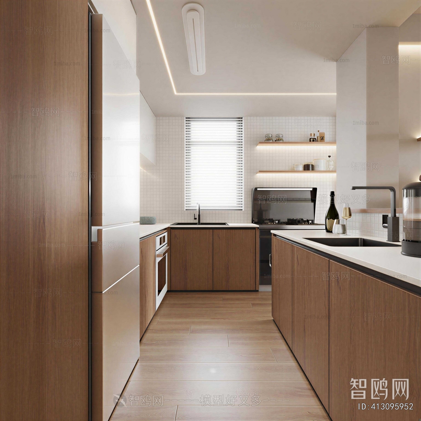 Modern The Kitchen