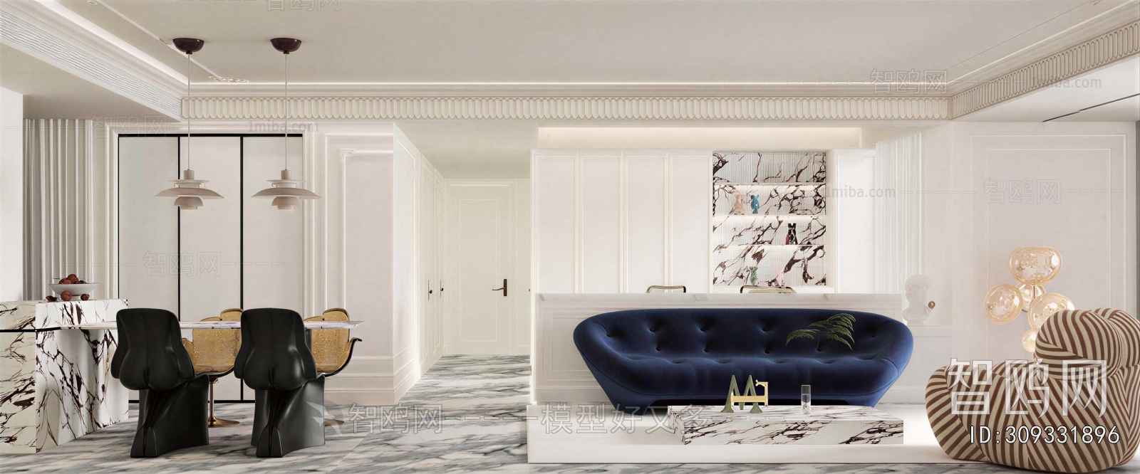 French Style A Living Room