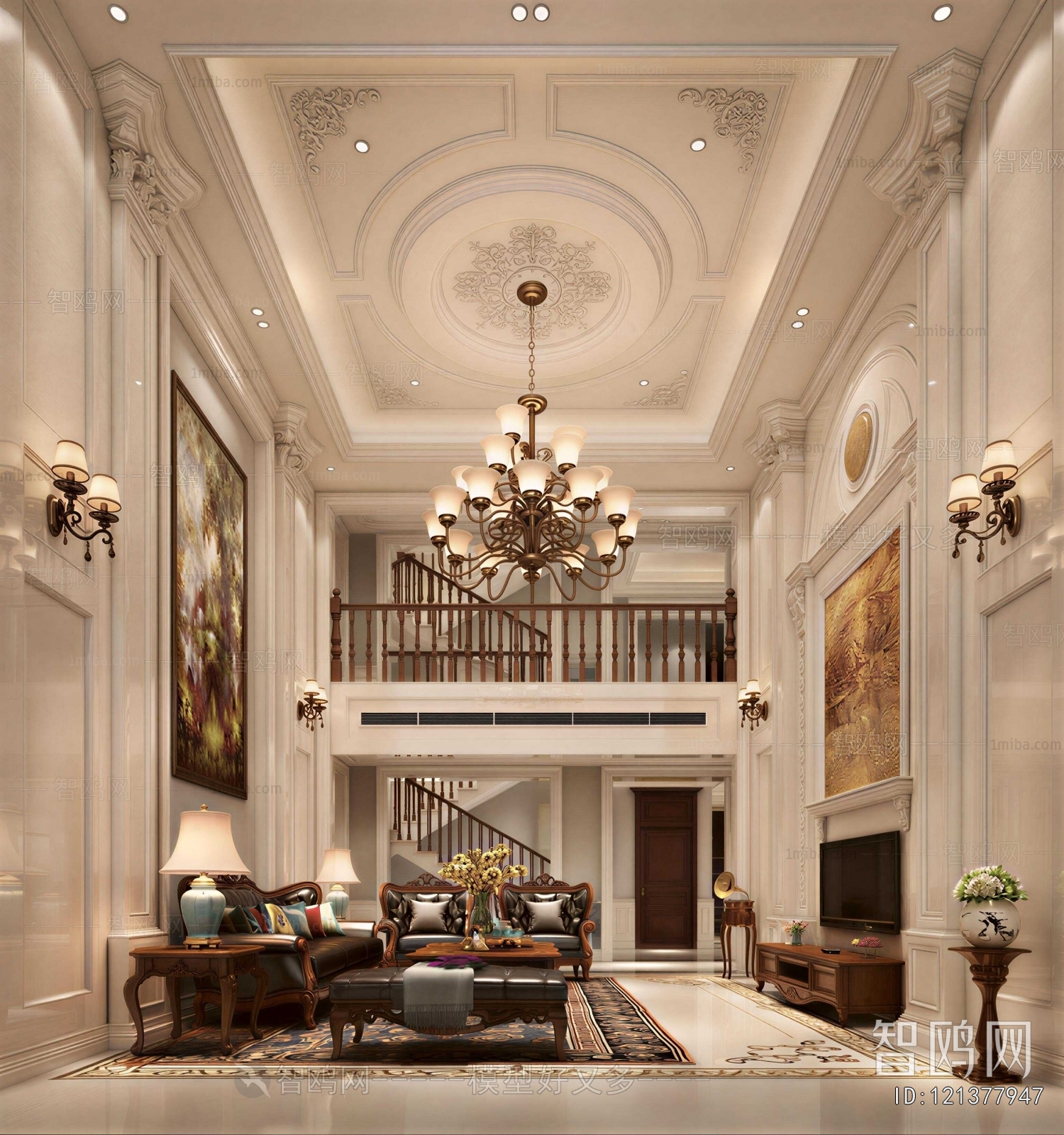European Style A Living Room