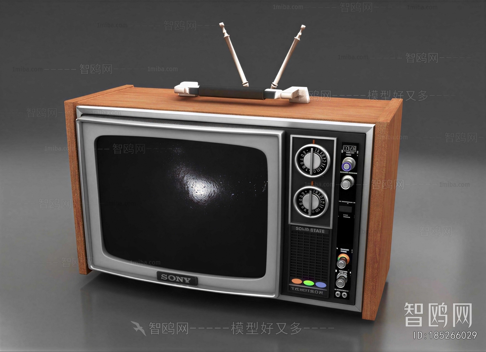 Industrial Style TV Set