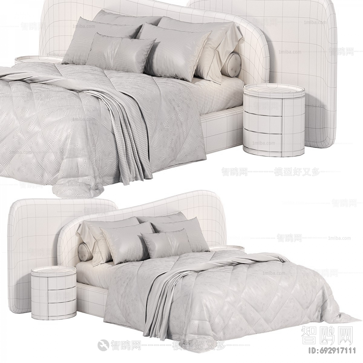 Modern Double Bed