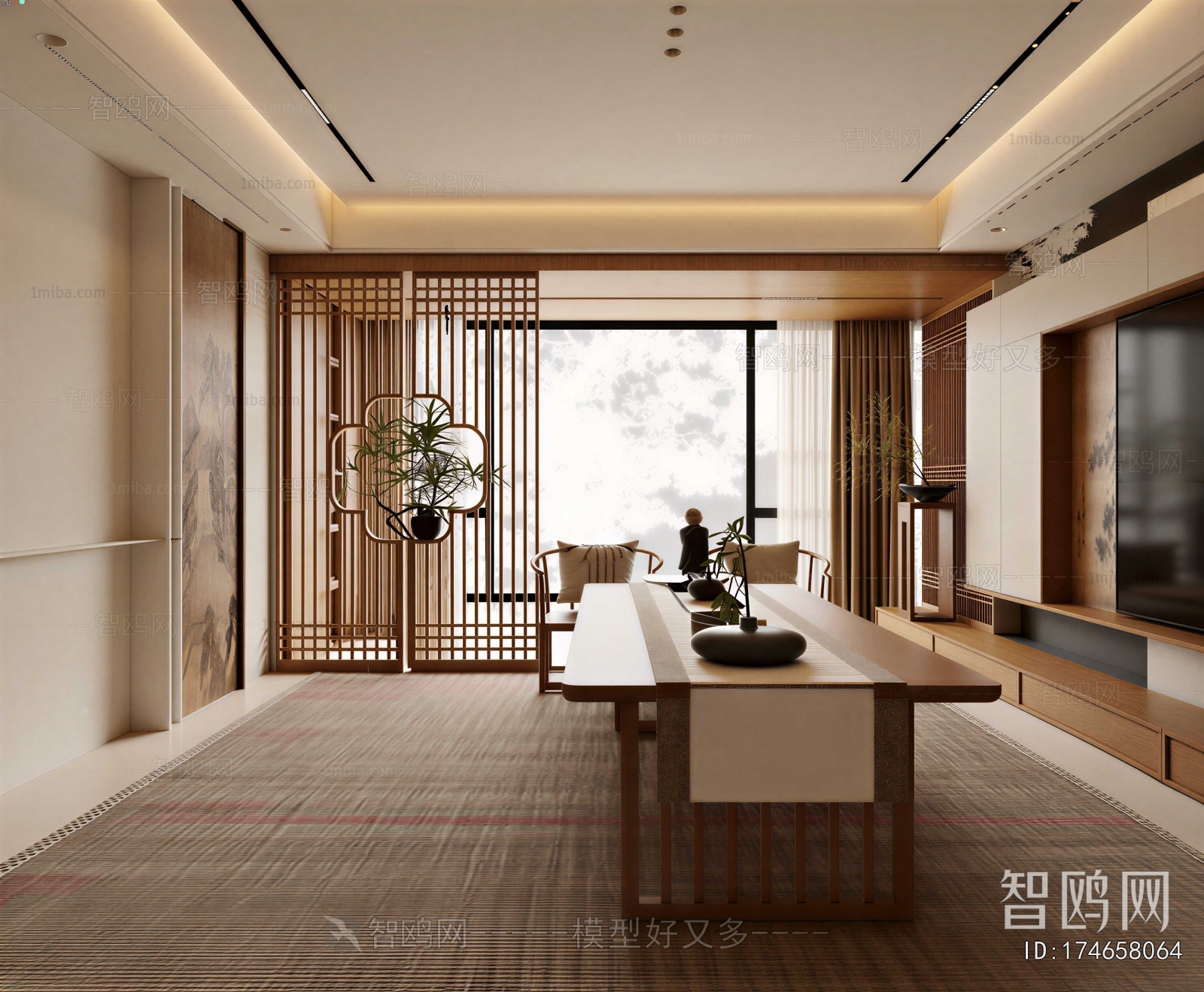 New Chinese Style Tea House