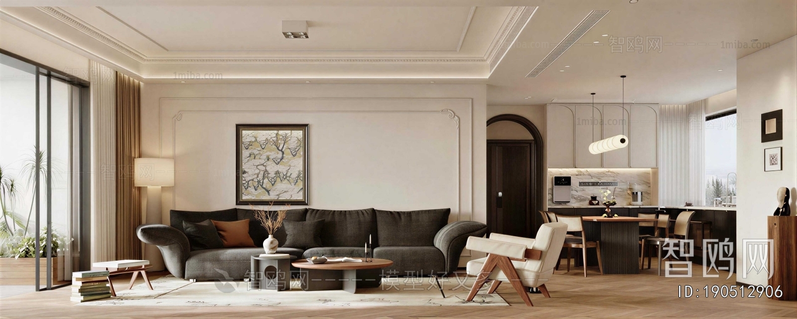 French Style A Living Room