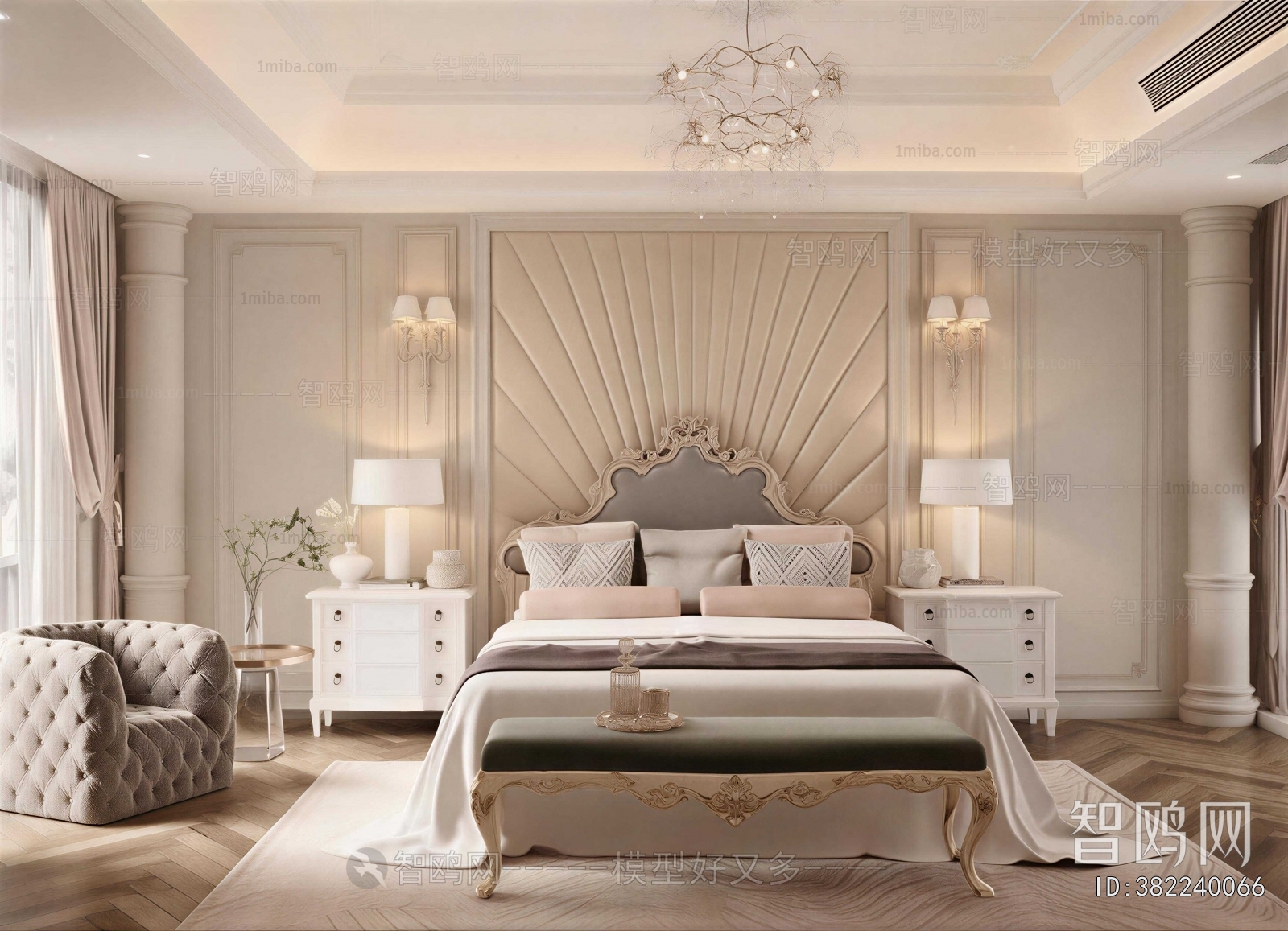 French Style Bedroom