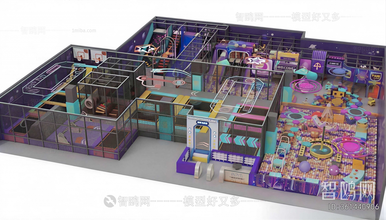 Modern Children's Amusement Park