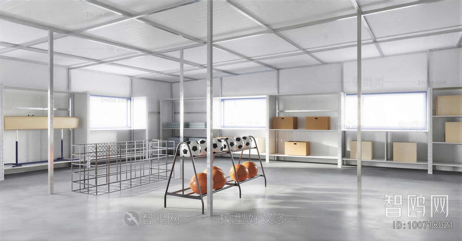 Modern Factory Floor/warehouse