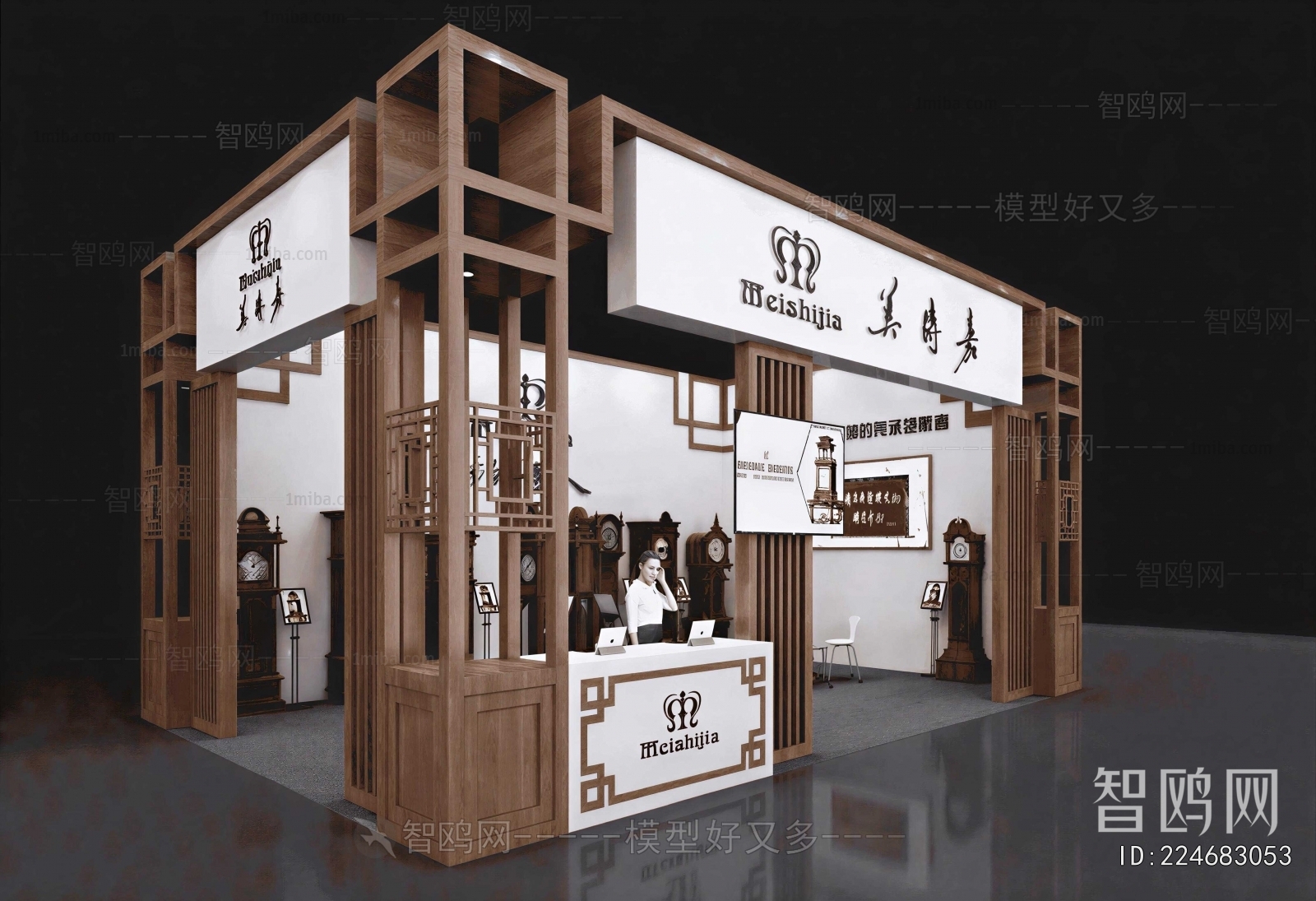 New Chinese Style Exhibition Hall