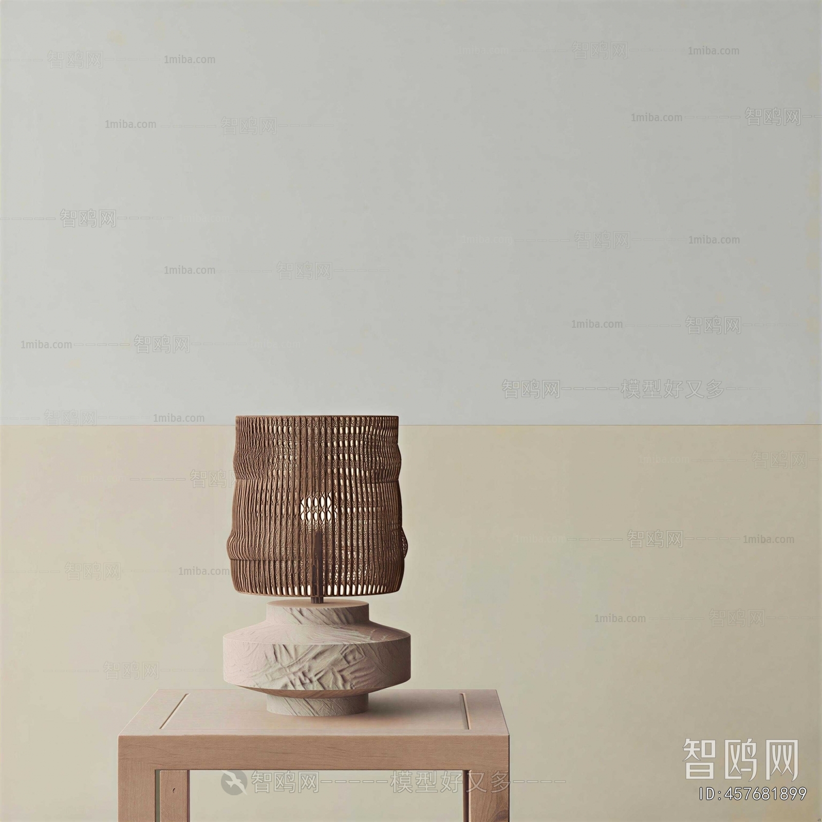 Wabi-sabi Style Table Lamp