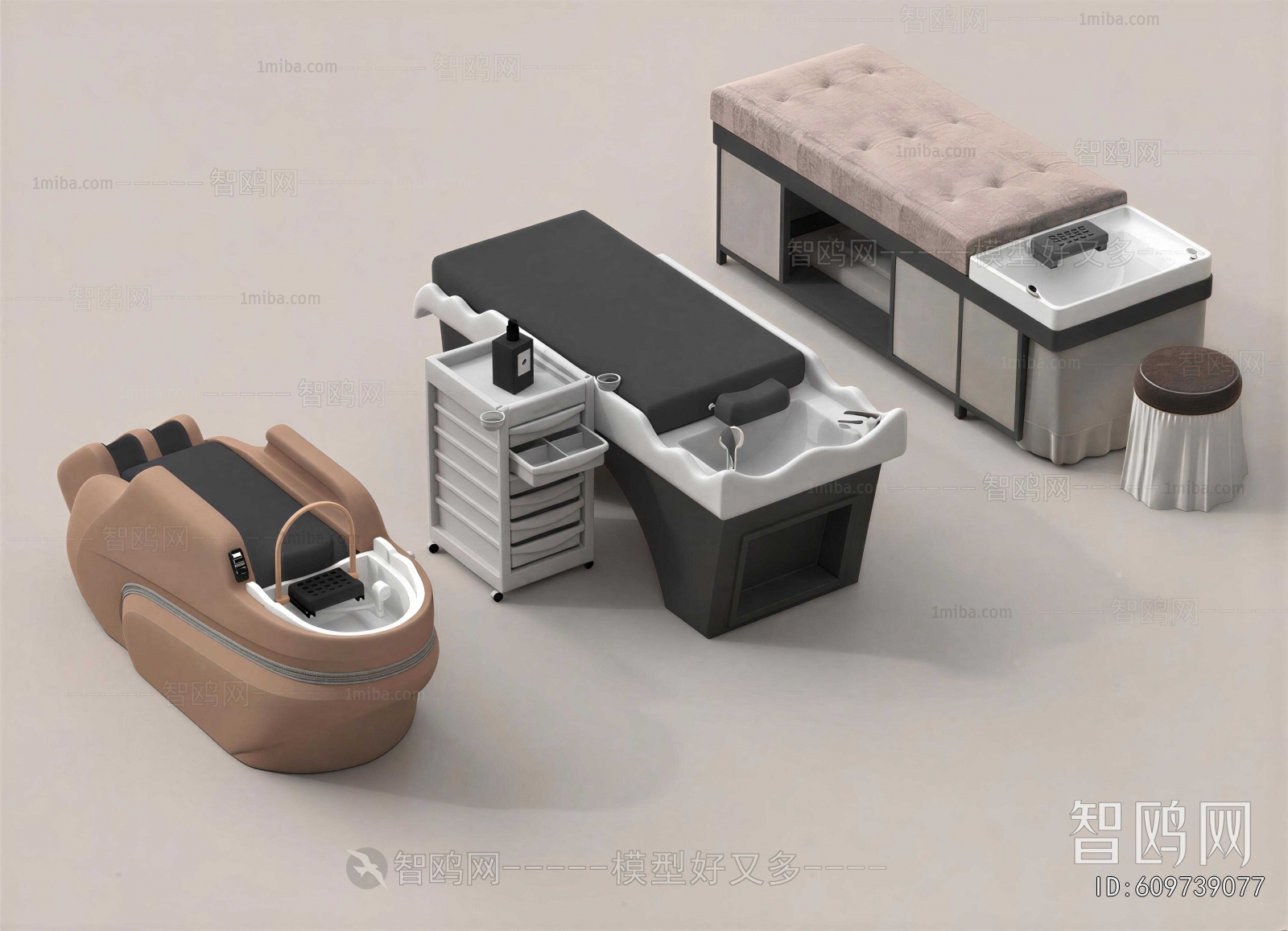 Modern Barber Chair