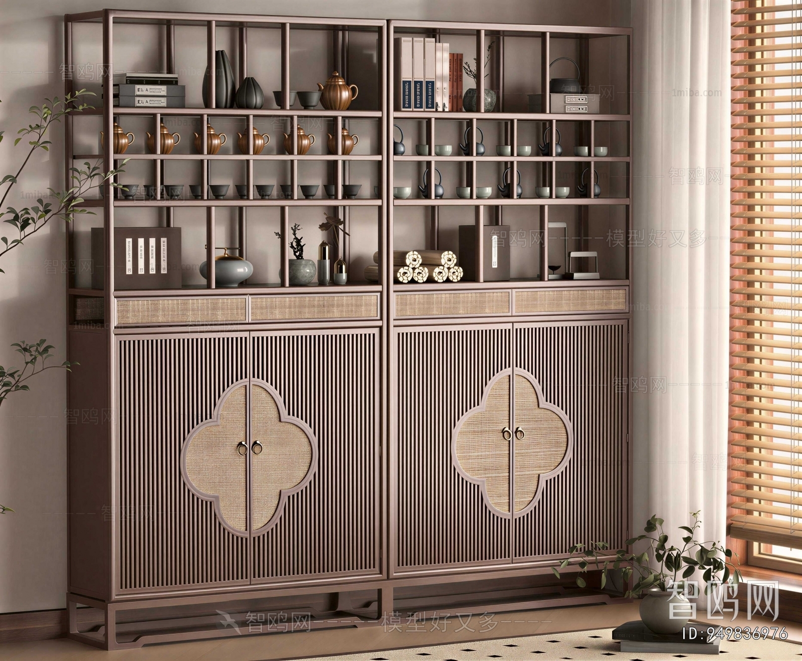 New Chinese Style Antique Rack