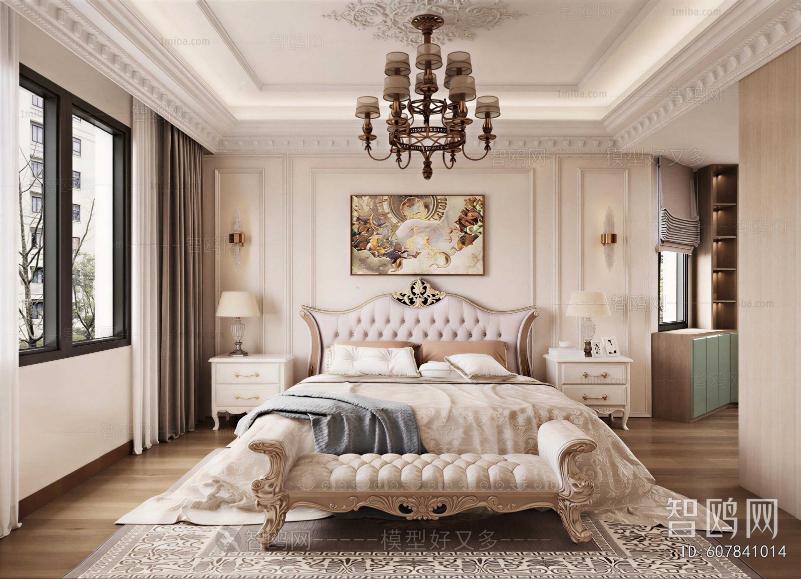 American Style Bedroom