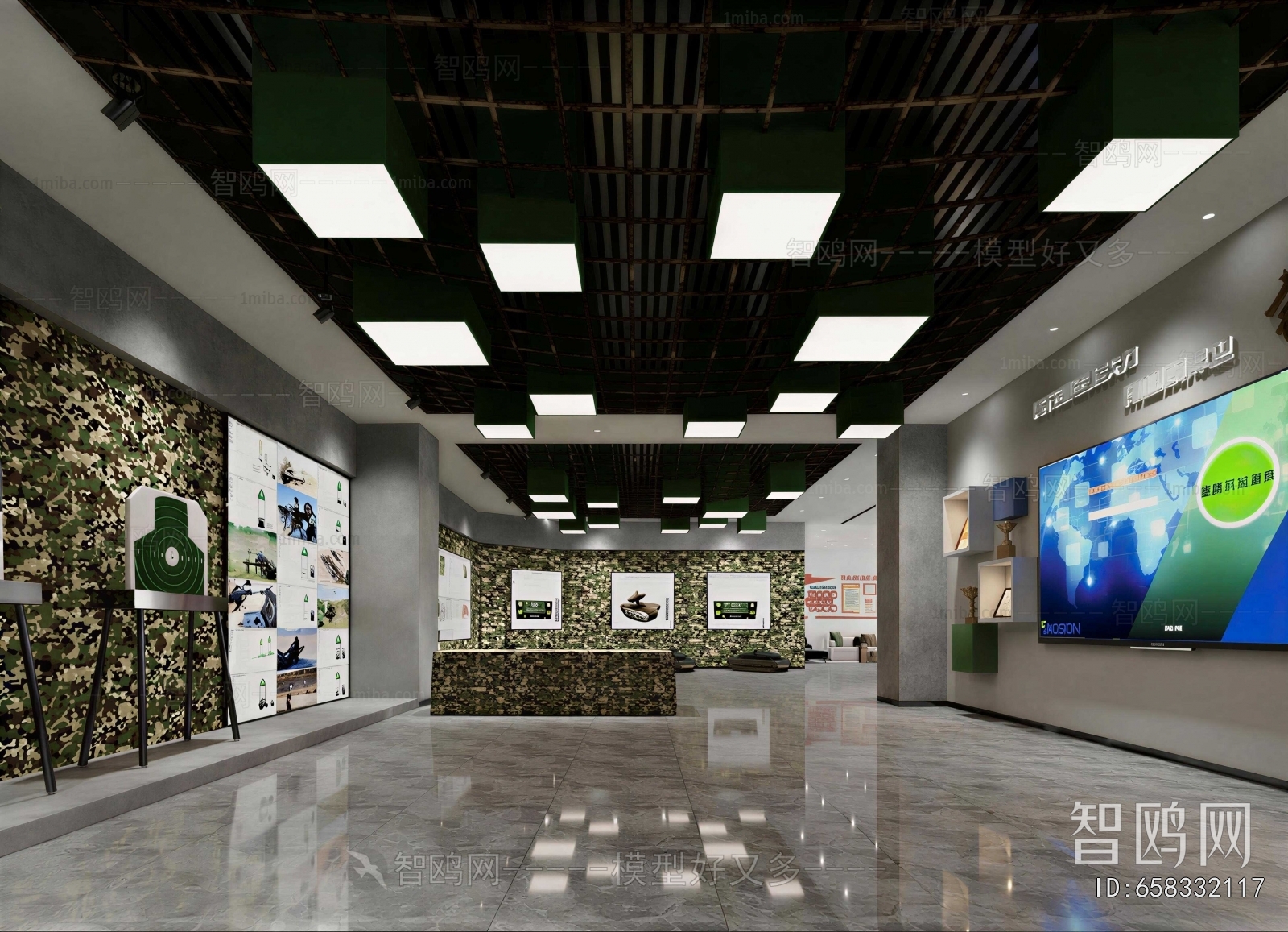 Industrial Style Exhibition Hall