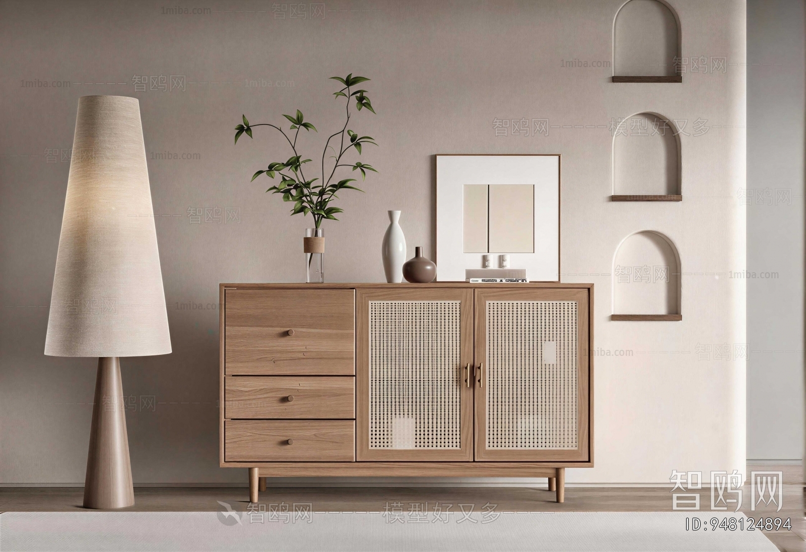 Nordic Style Side Cabinet