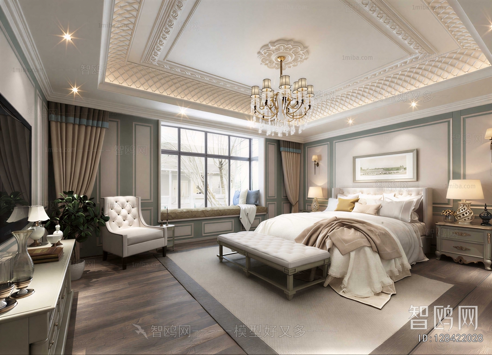 American Style Bedroom