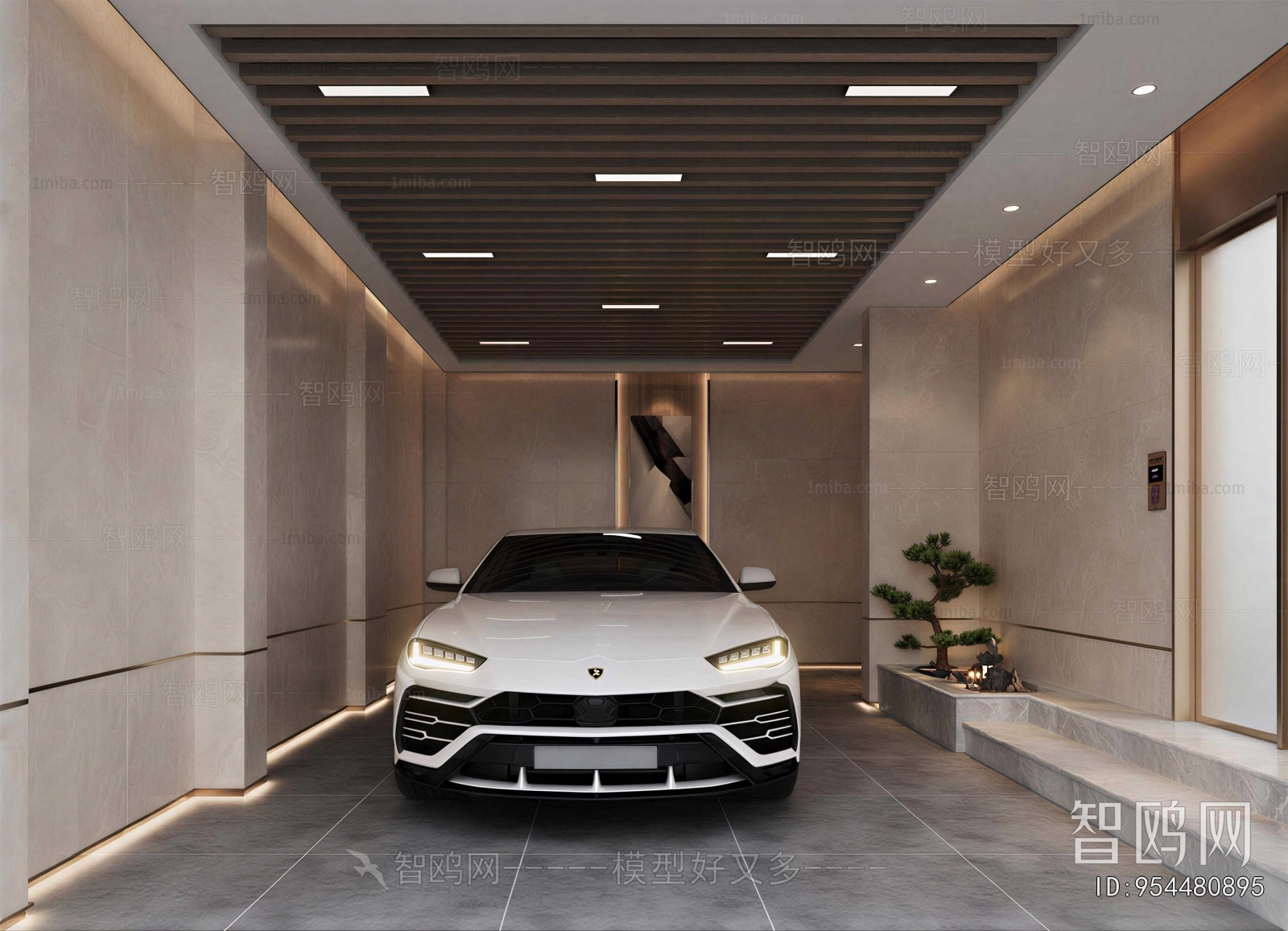 Modern Underground Garage