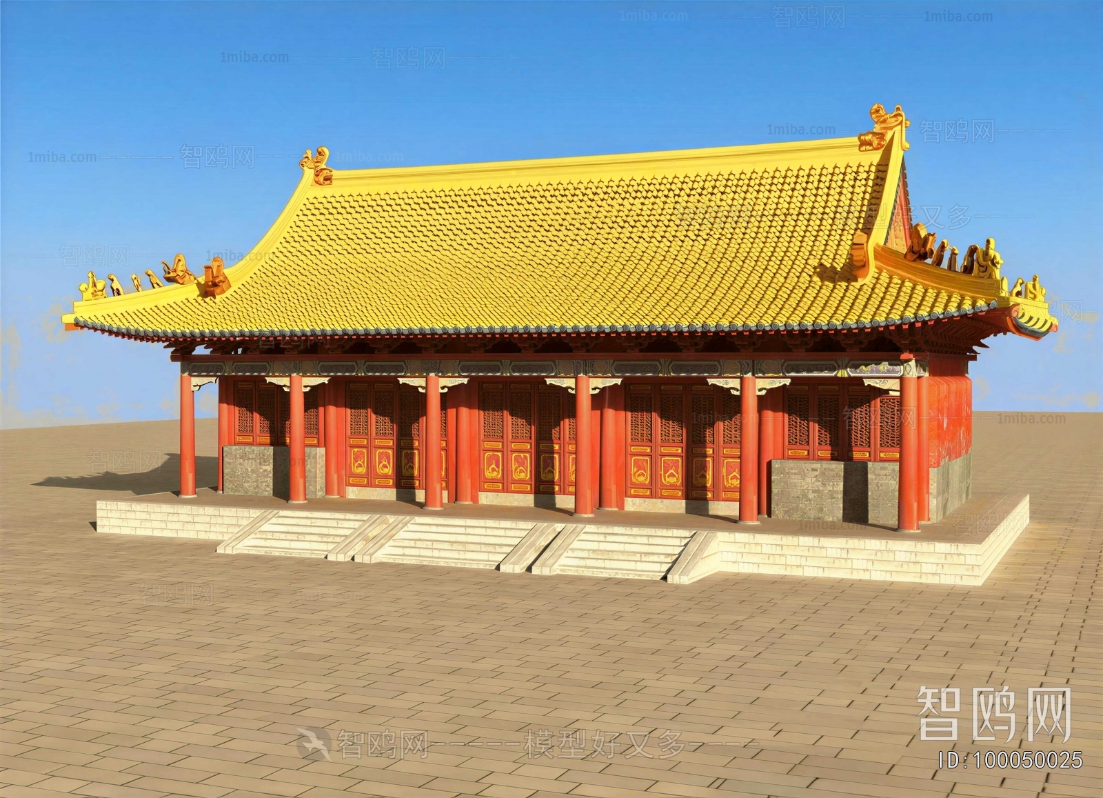 Chinese Style Ancient Architectural Buildings