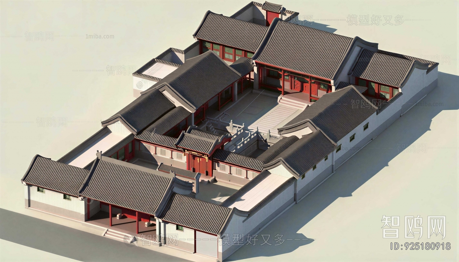 Chinese Style Ancient Architectural Buildings