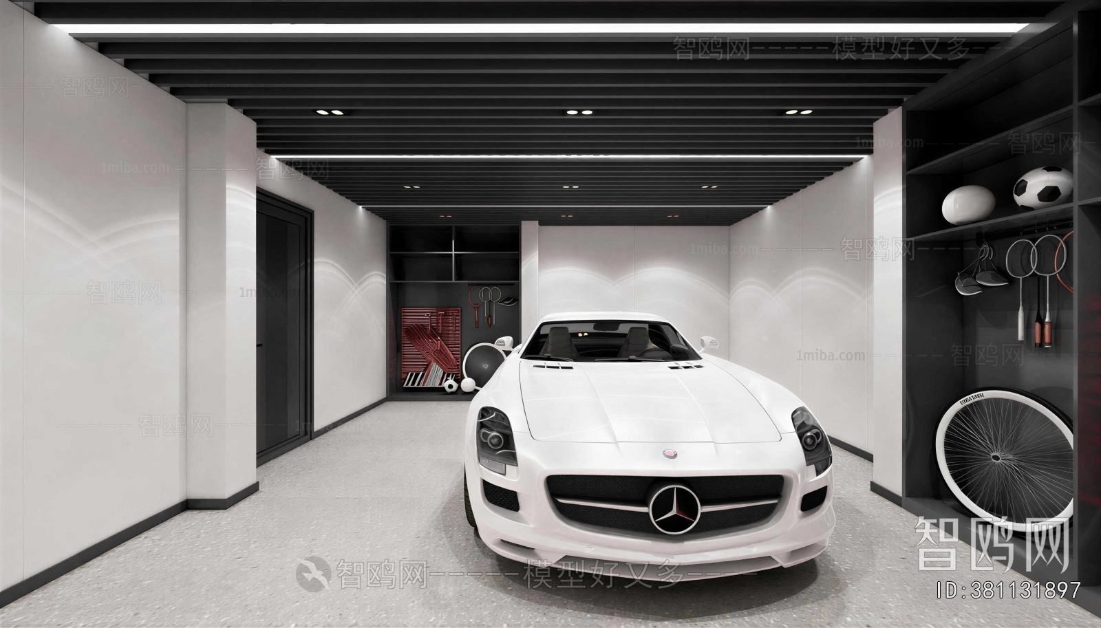 Modern Underground Garage