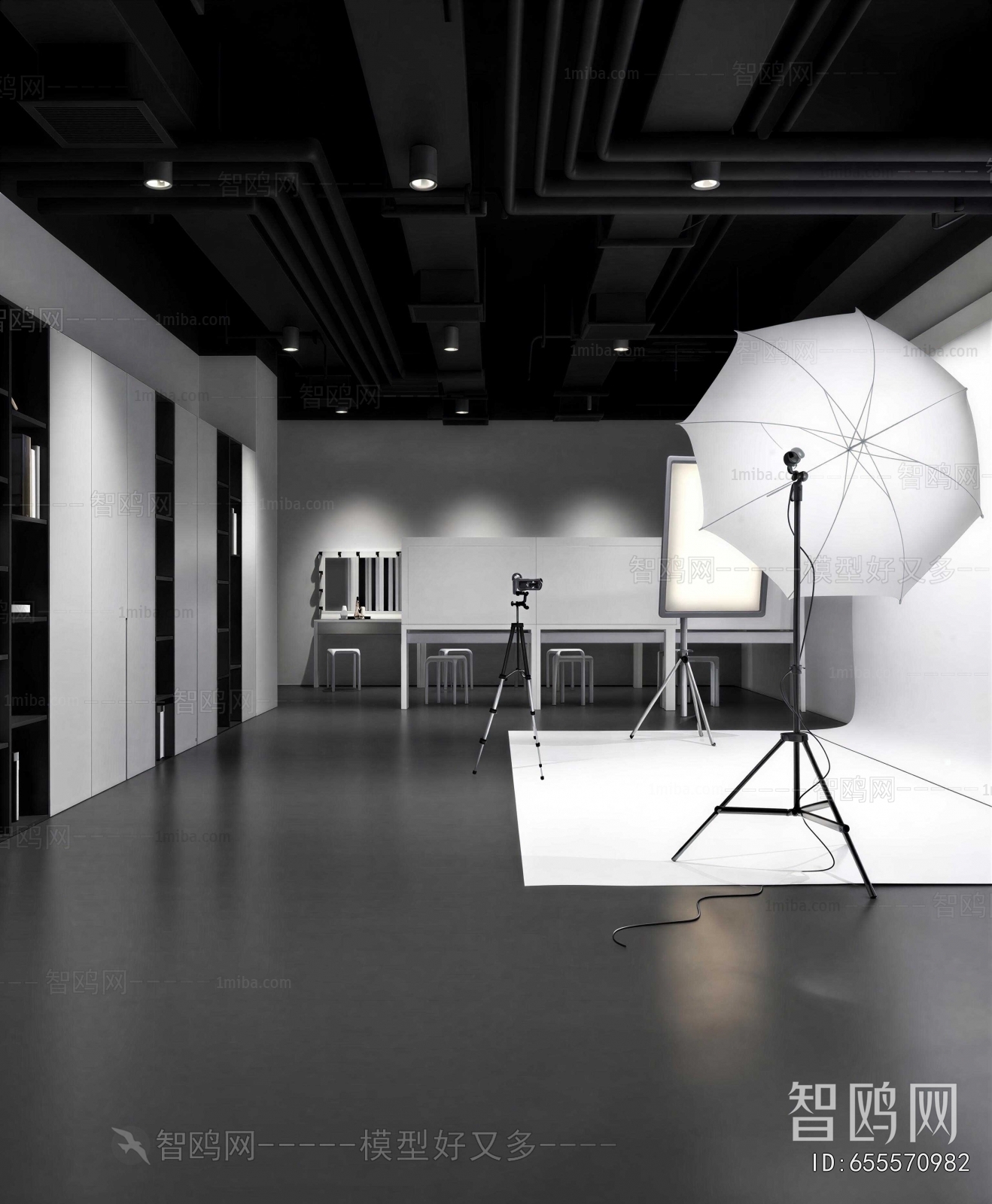 Modern Studio/Recording Studio/Live Room