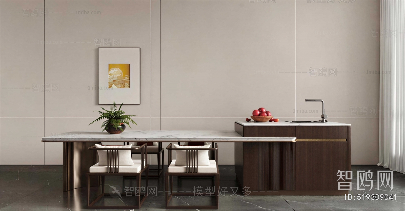 New Chinese Style Dining Table And Chairs