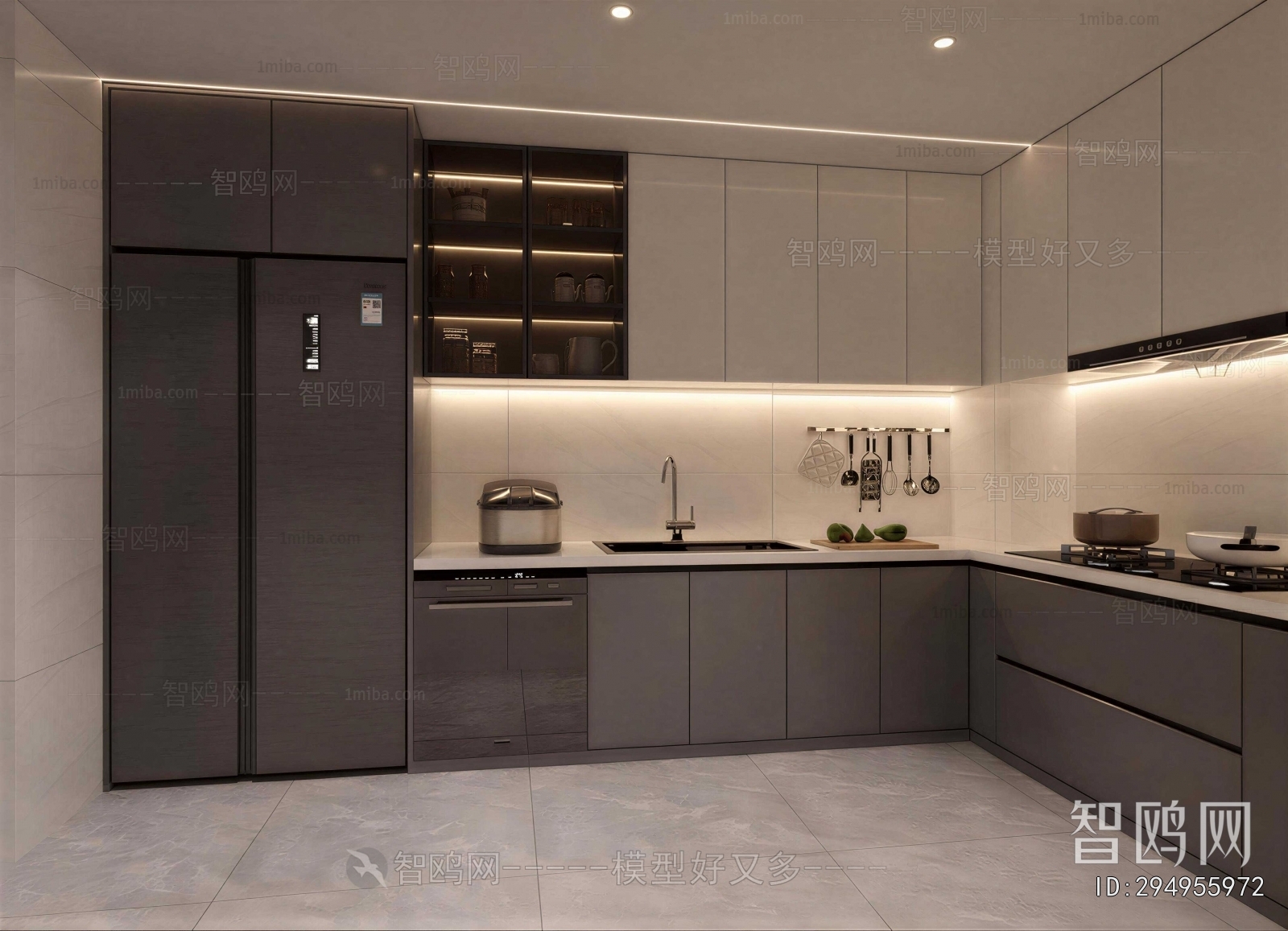 Modern The Kitchen