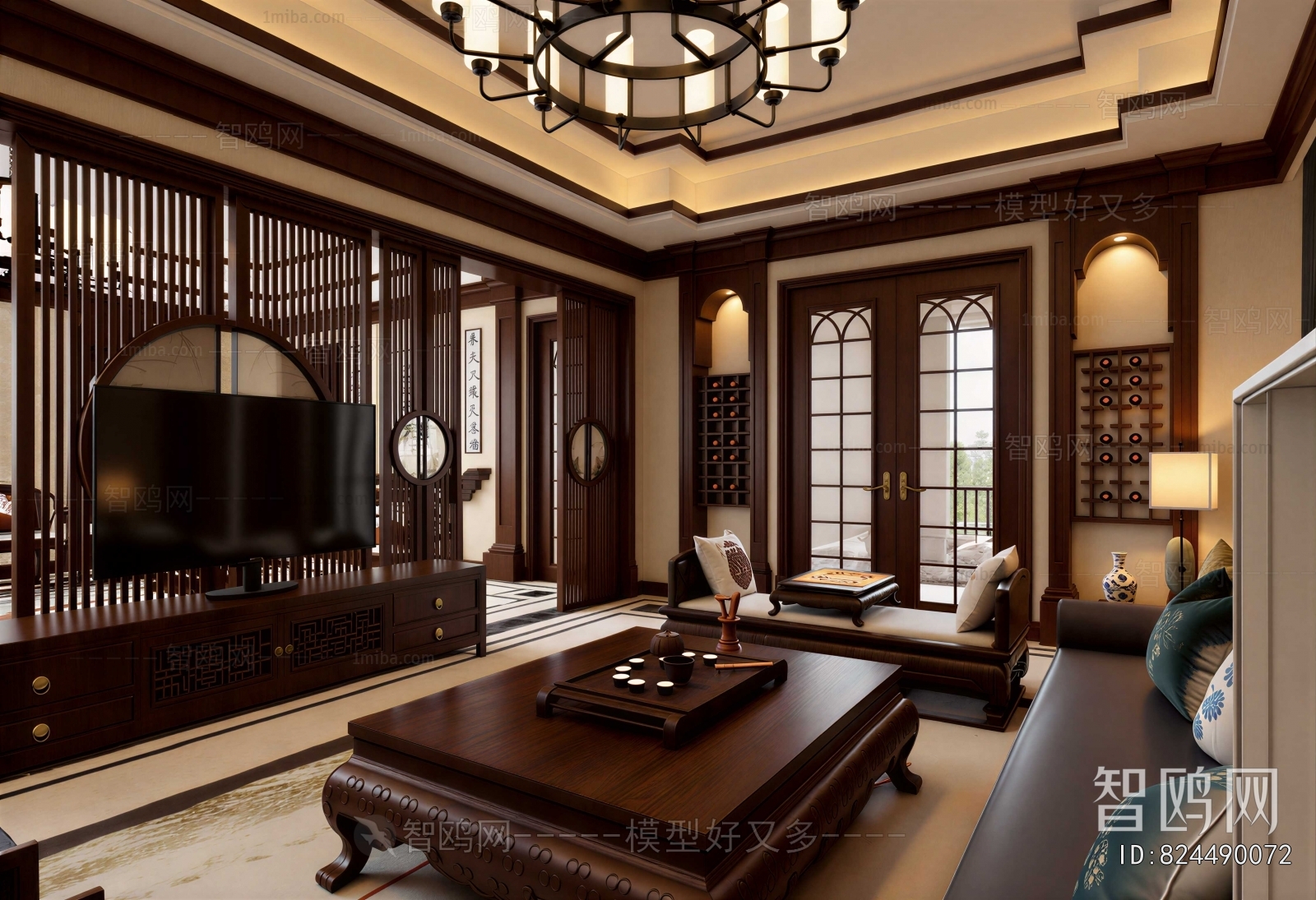Chinese Style A Living Room