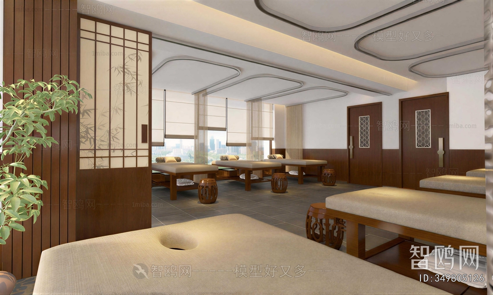 New Chinese Style SPA Beauty