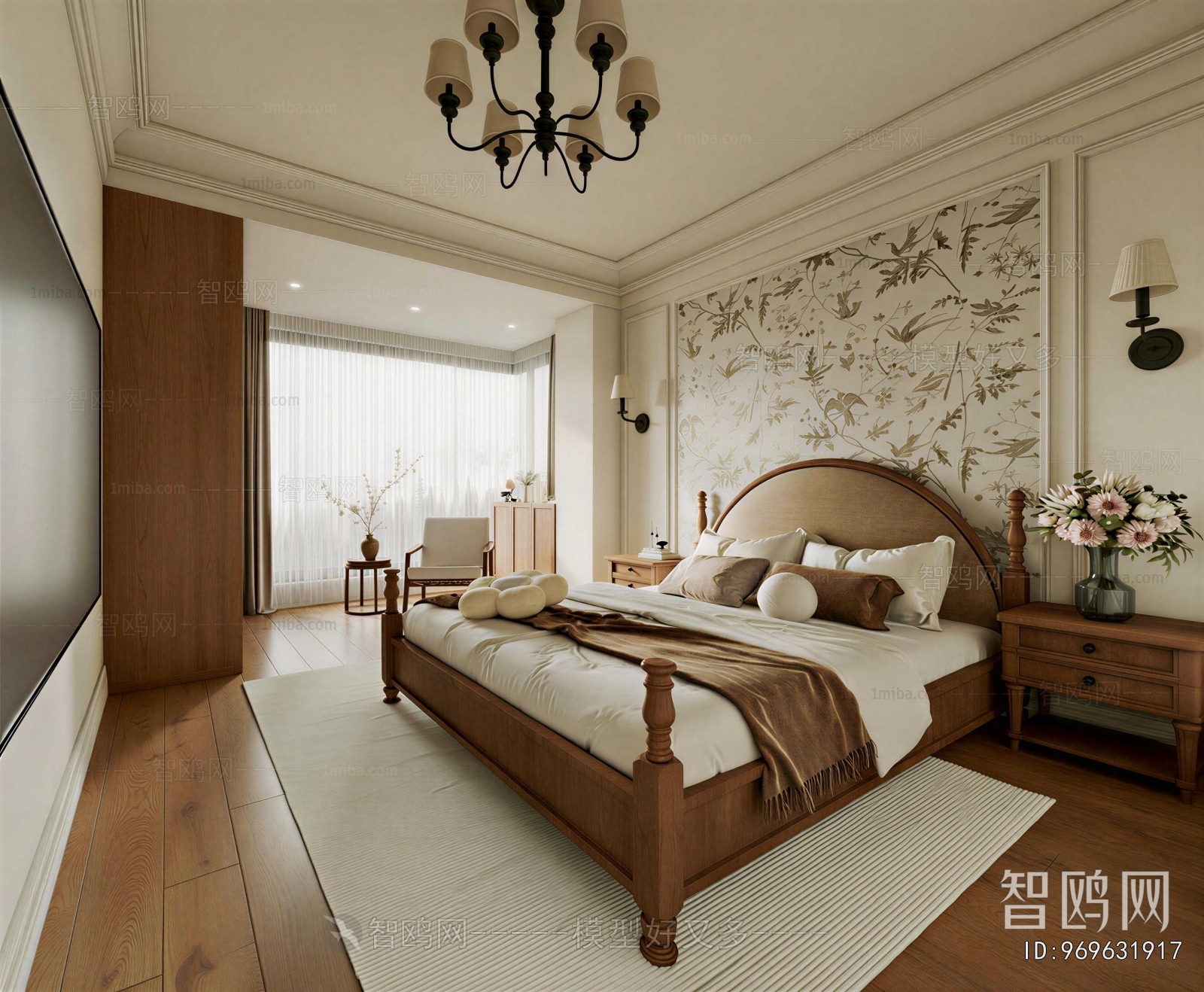 American Style Bedroom
