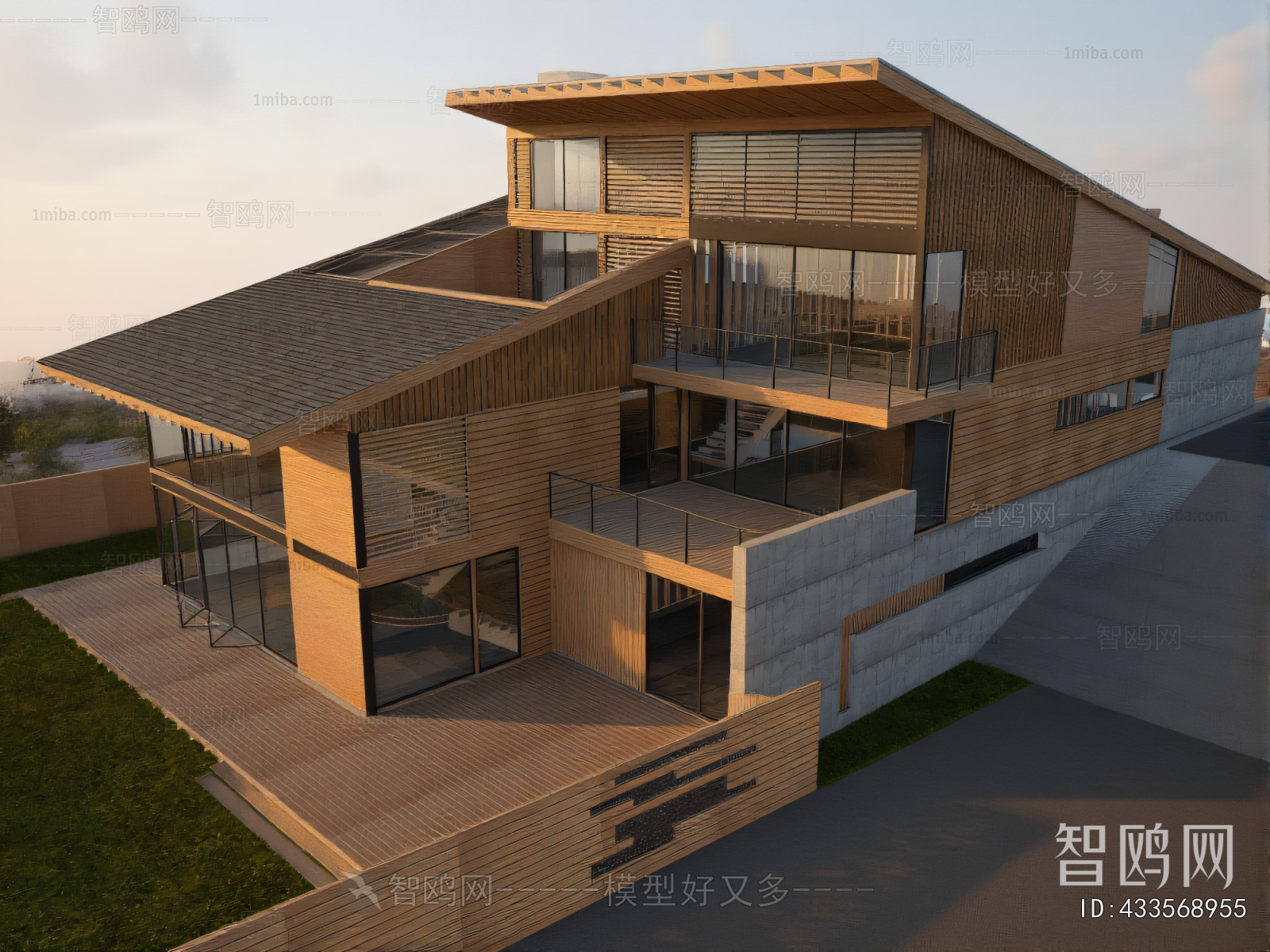 Modern Appearance Of Commercial Building