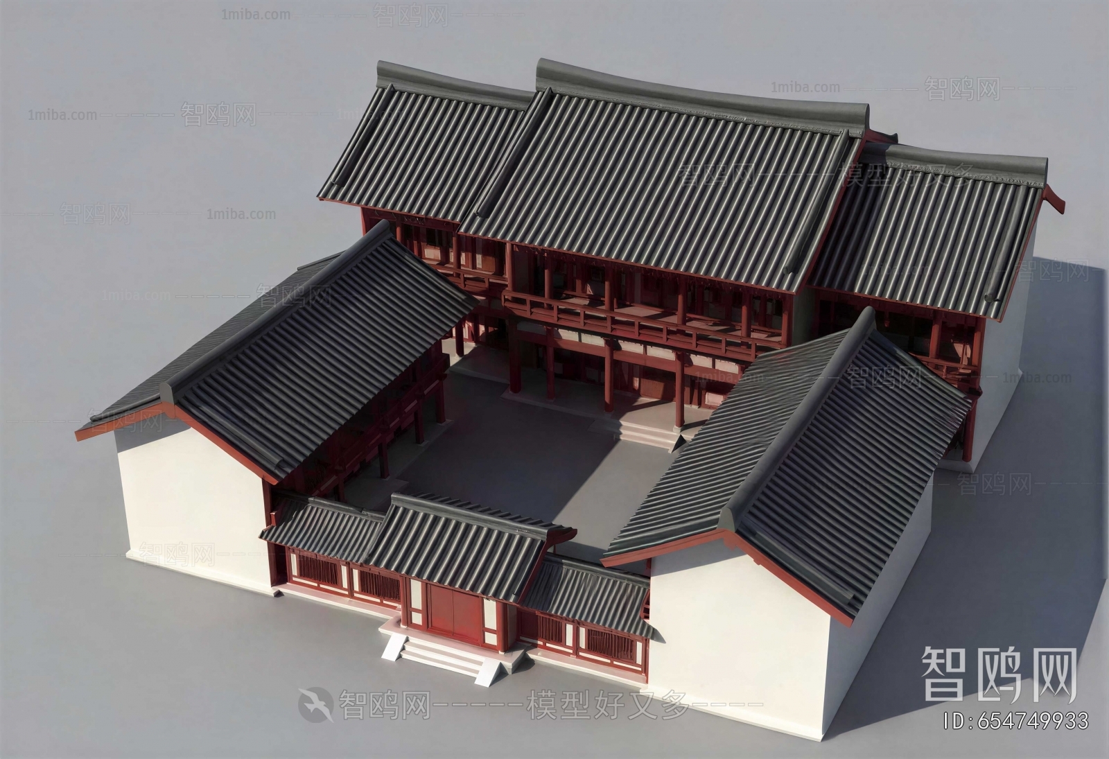 Chinese Style Ancient Architectural Buildings