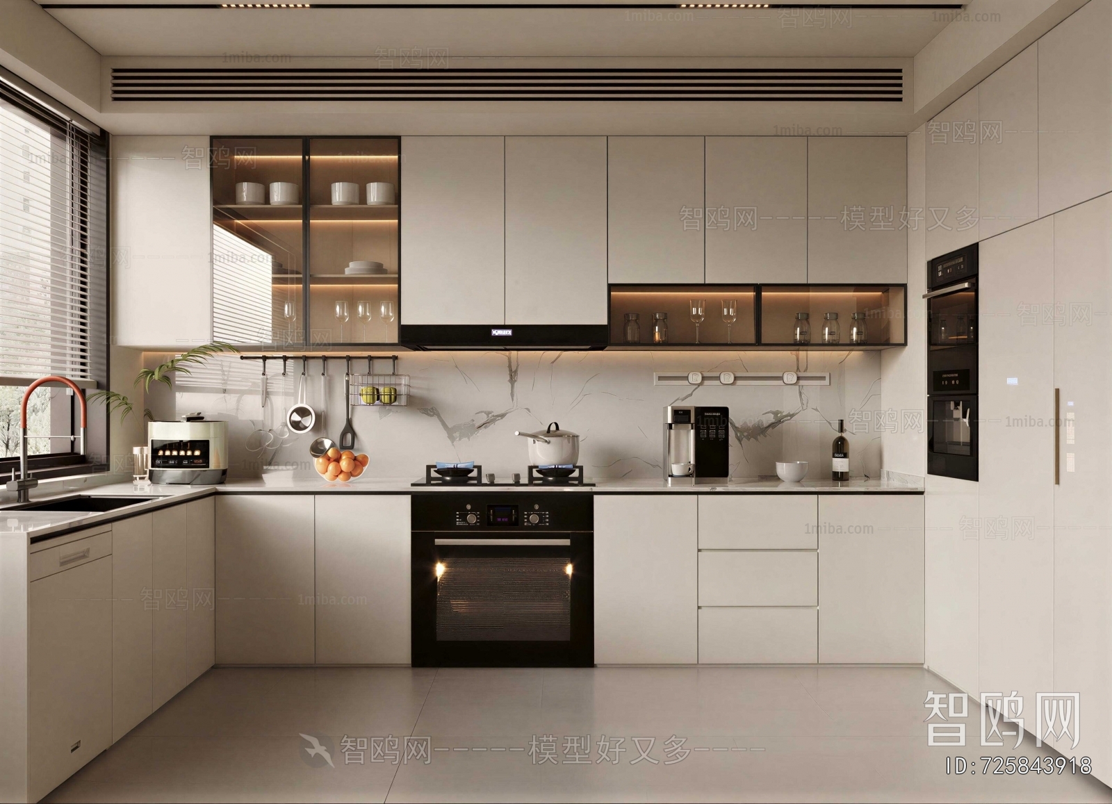 Modern The Kitchen