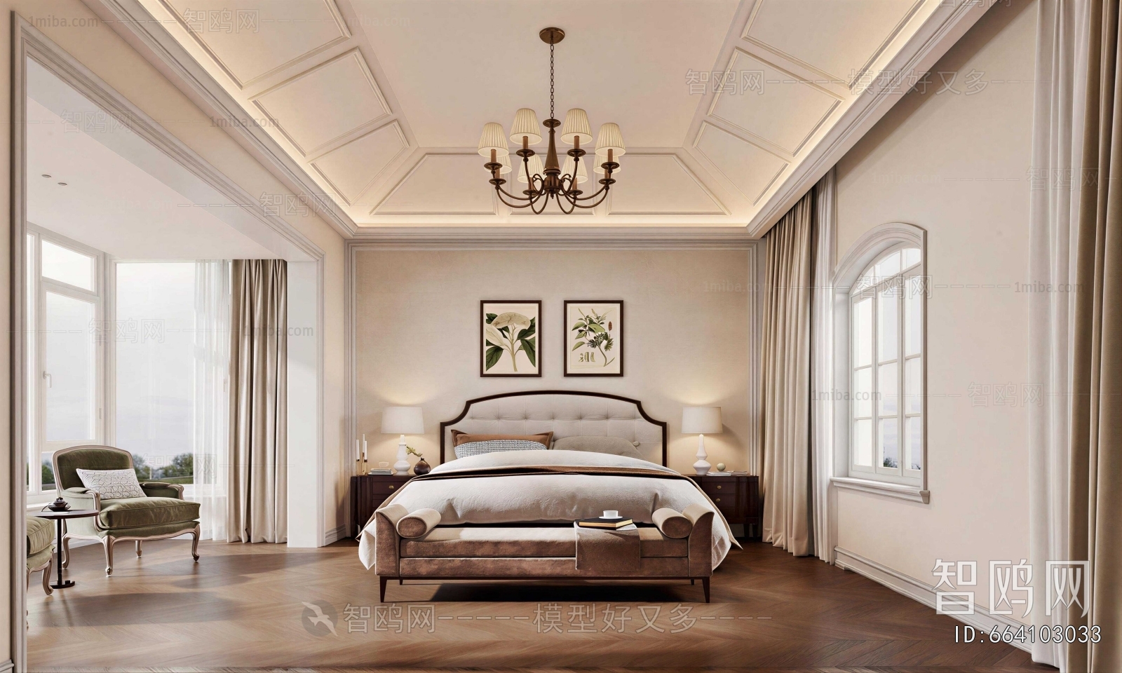 American Style Bedroom