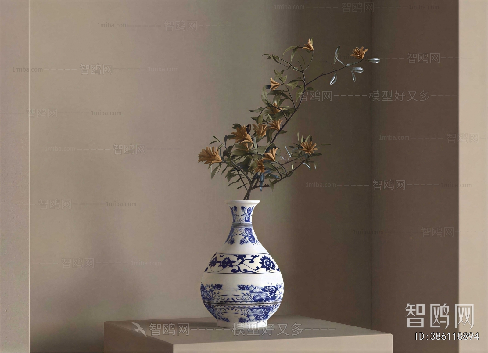 Chinese Style Flower Arrangement