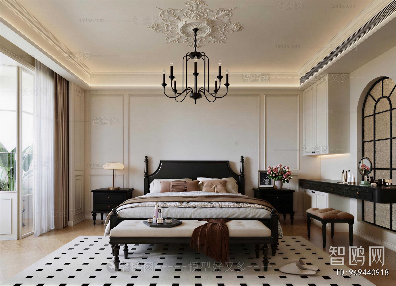 French Style Bedroom