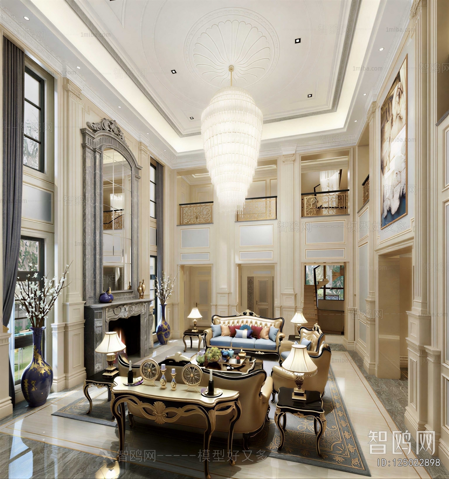 European Style A Living Room