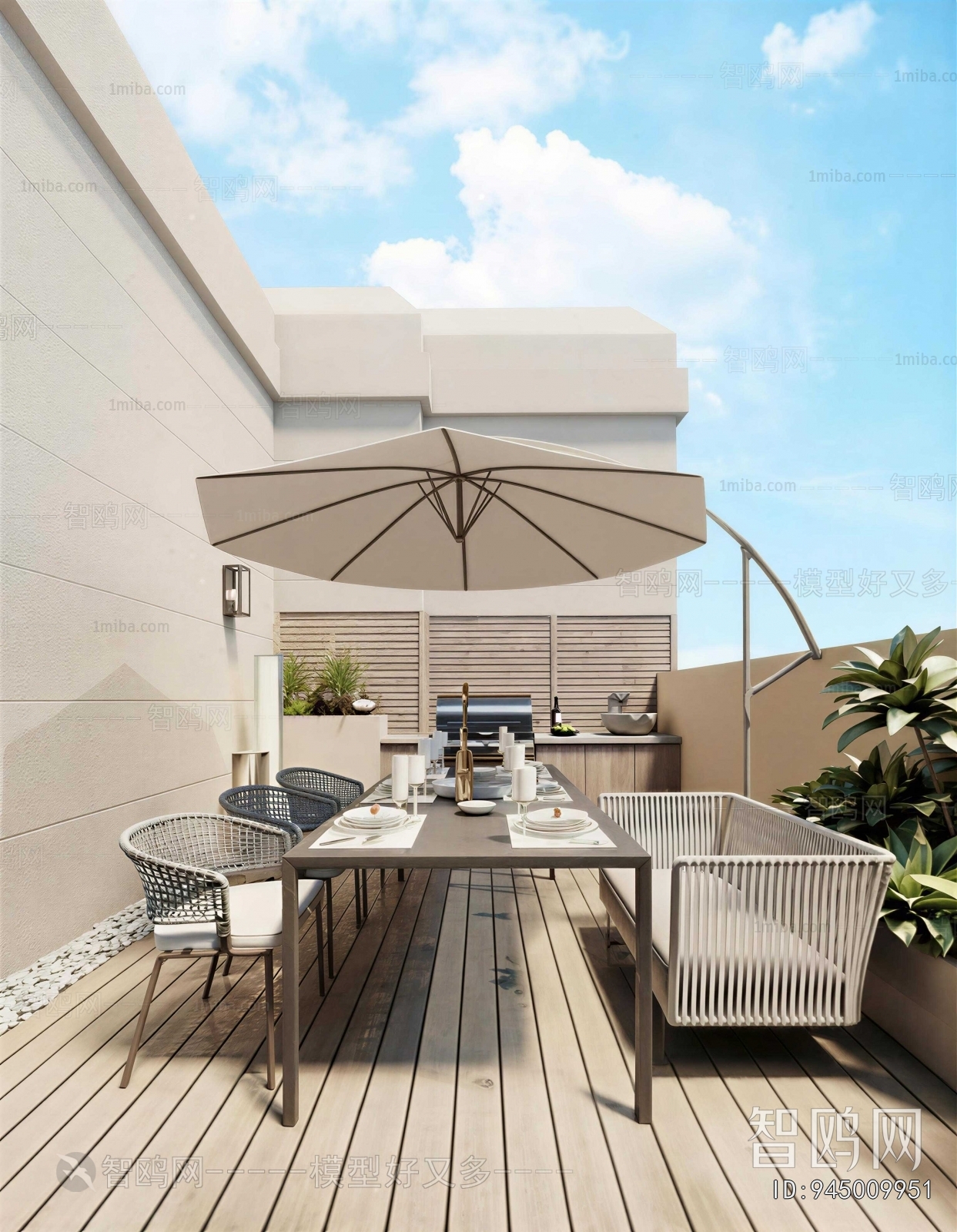Modern Terrace
