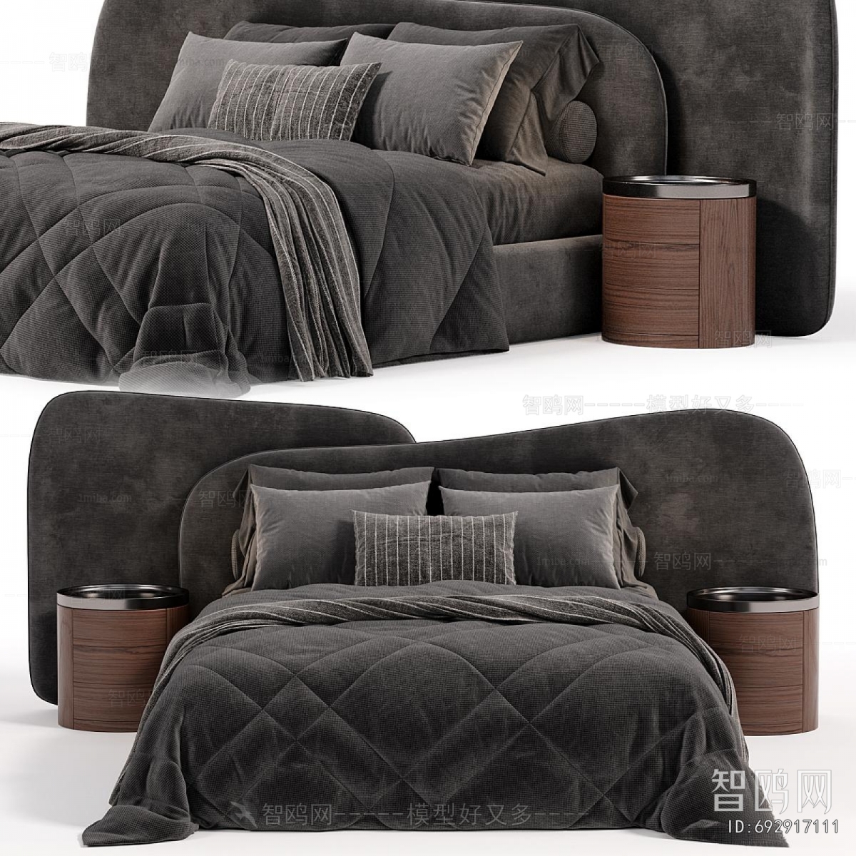 Modern Double Bed