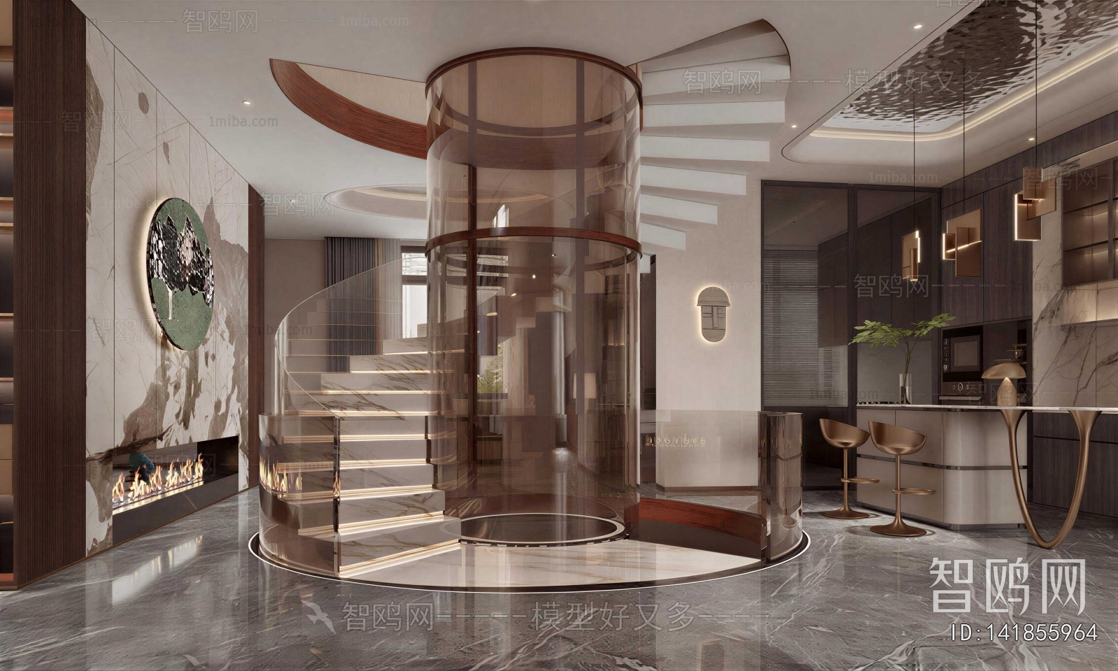 Modern Stairwell