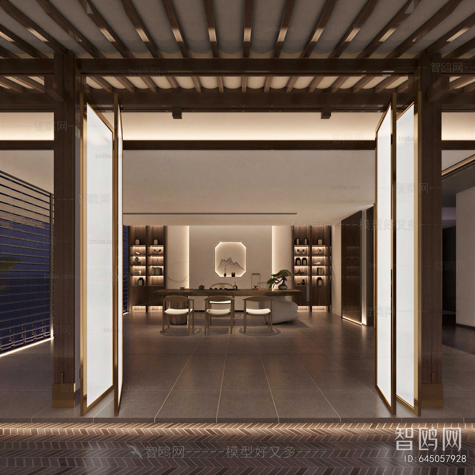 New Chinese Style Tea House