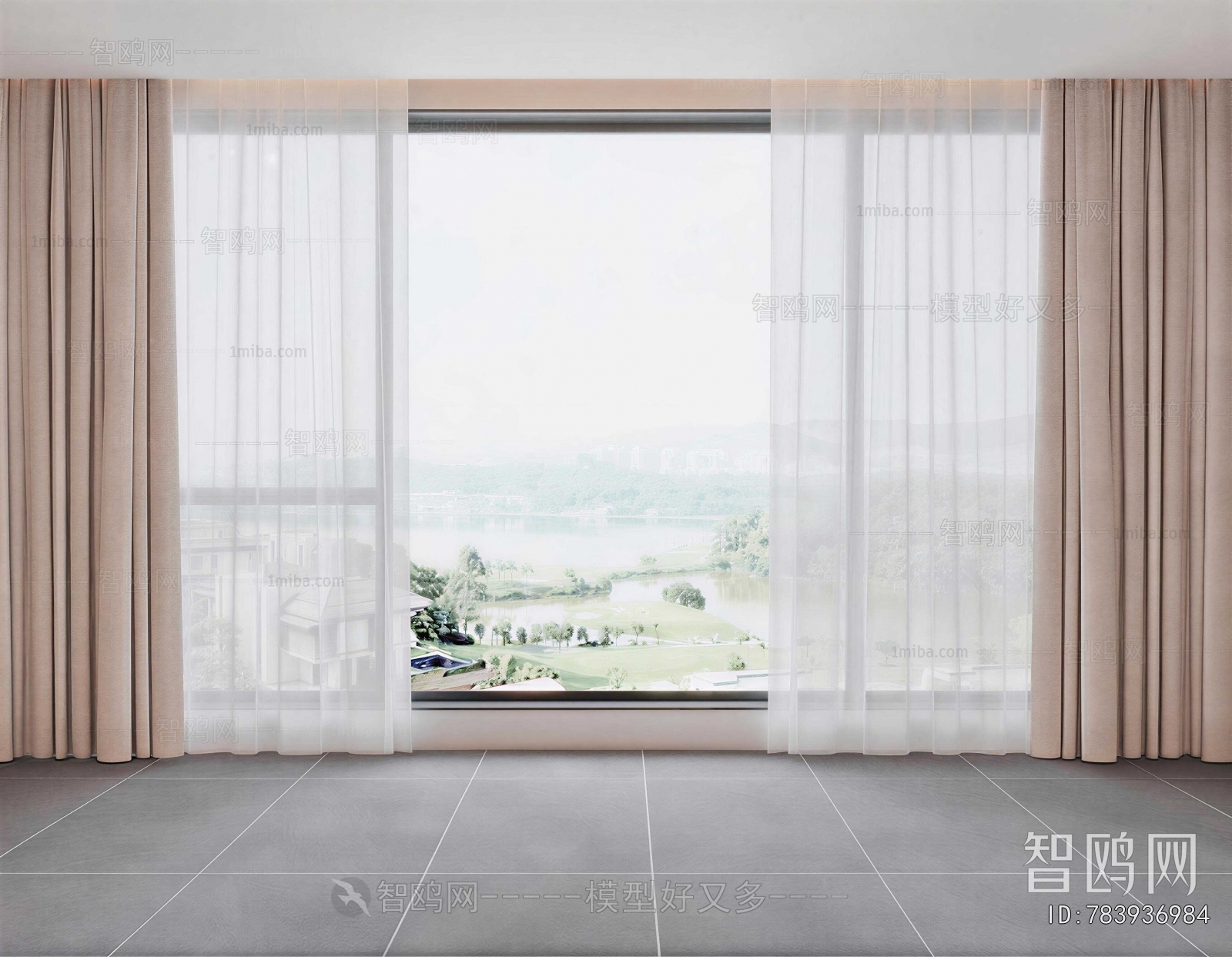 Modern The Curtain